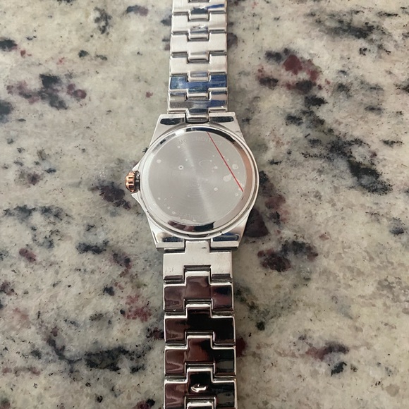 Jessica Simpson Silver and Rose Gold Women's Watch - Picture 4 of 4